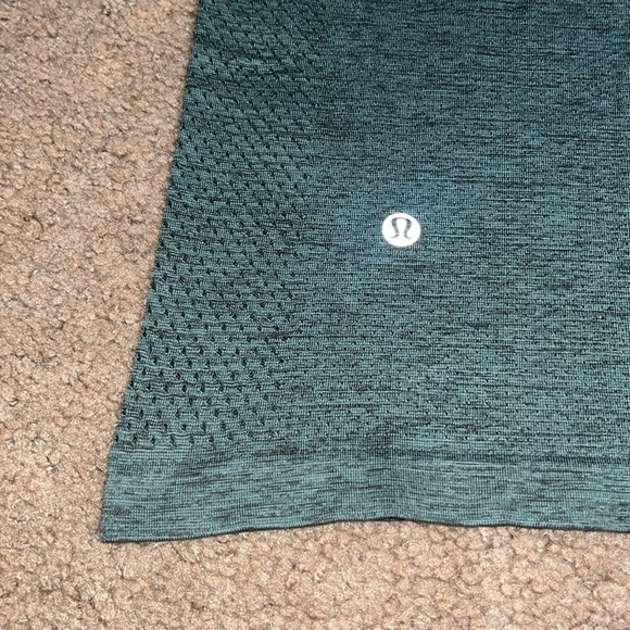 Lululemon Metal Vent Tech Midweight Half 1/2 Zip Jacket Spruce Tidewater Teal XL - Picture 8 of 9